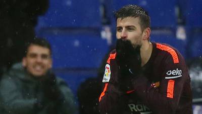 Piqué in the thick of Catalan rivalry again after celebration