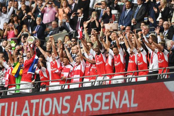 Arsenal’s difficult season ends in FA Cup elation at Wembley