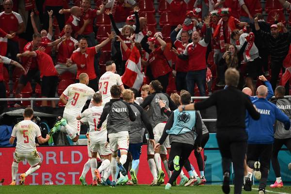 Inspired Denmark blow Russia away to keep Euro 2020 dream alive