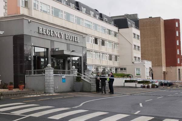 Cache of suspected firearms found beside former Regency Hotel