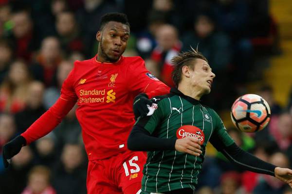 League Two Plymouth hold Liverpool at Anfield