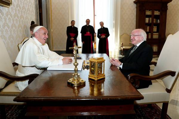 President Higgins opens route to new relationship with Vatican