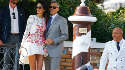 Clooney says ‘I do’ at star-studded secret ceremony