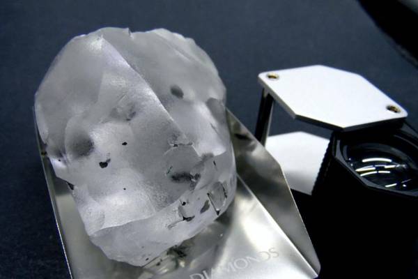 One of the largest diamonds ever discovered is found in Lesotho