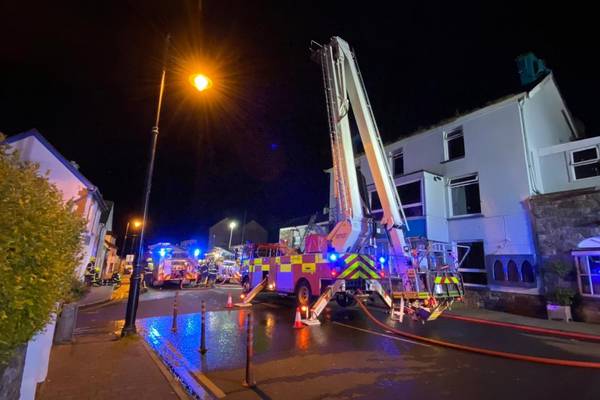 Waterford hotel damaged by overnight fire