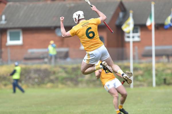 Antrim celebrate return to top flight with shock win over Clare