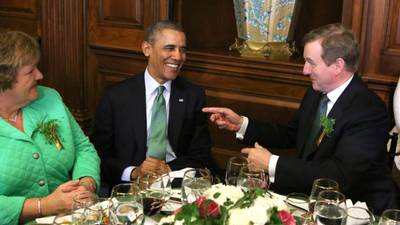 Beaming Taoiseach fed and feted as he delivers ‘big message’ to Capitol Hill elite