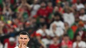Portugal coach Santos unimpressed with Ronaldo’s reaction to substitution