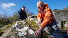 Megalithic rock-scribing found near Croagh Patrick