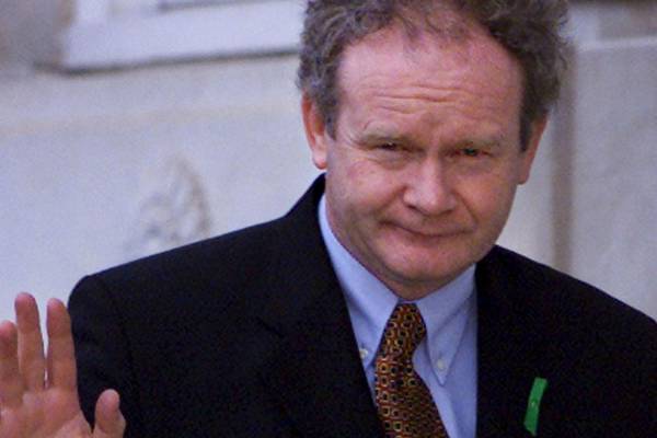 Martin McGuinness’s contacts with leading Tory politicians in 1992 revealed
