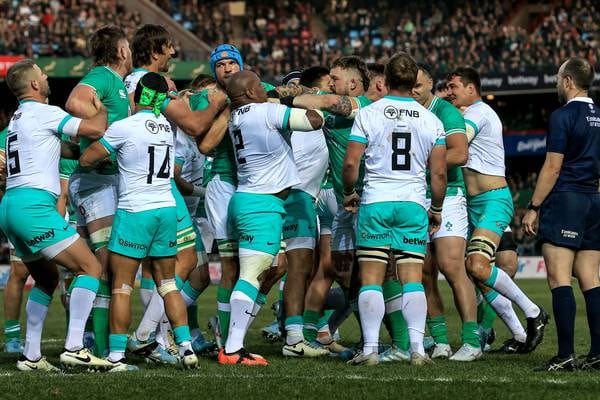 TV View: No sign of Ireland’s call in Pretoria as TMO decisions give pundits the pip