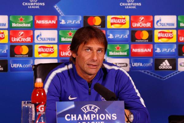 Antonio Conte to rotate players for Champions League opener