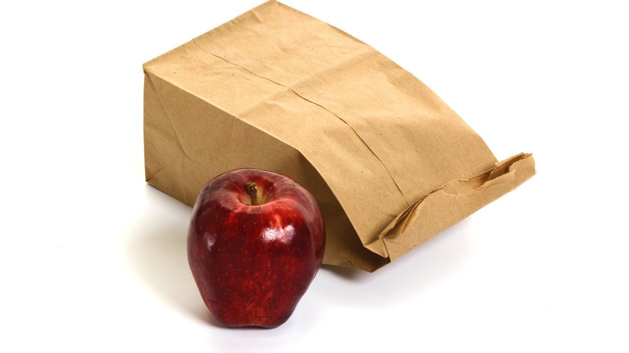 Brown paper lunch bags marked me as a New Yorker, an outsider ...