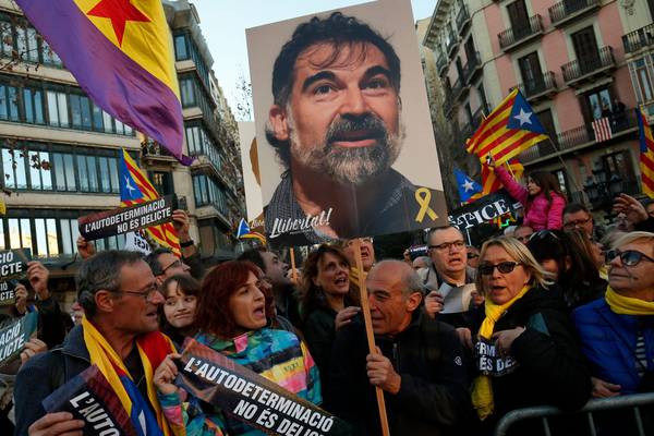 Prison ‘a necessary step’ for independence, says jailed Catalan leader