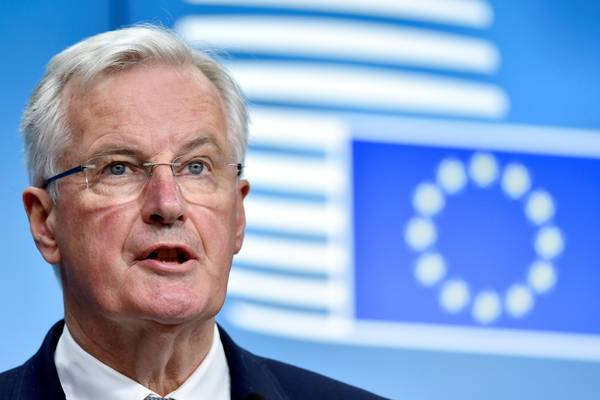 UK risks crashing out of EU with no deal if more time wasted, warns Barnier