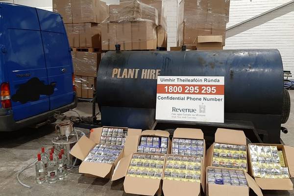 Revenue seizes illegal fuel, cigarettes and counterfeit alcohol in Dundalk