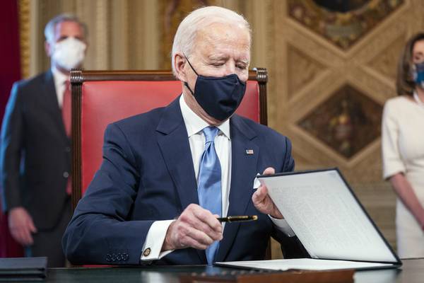 Joe Biden’s in tray: President faces daunting agenda after Trump era