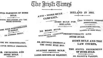 ‘The Irish Times’ and Home Rule