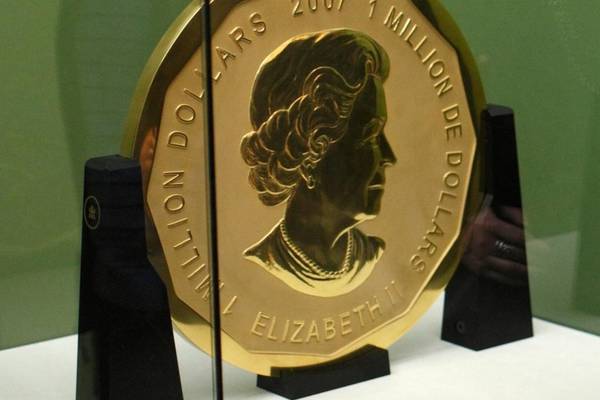 Gold coin worth €4m stolen from Berlin museum