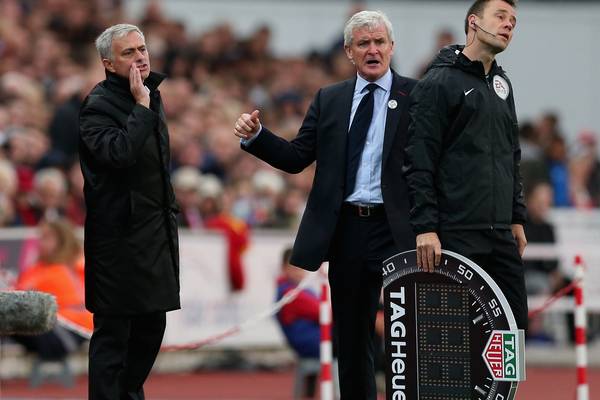 Mourinho snubbed Hughes handshake after being told to ‘f**k off’