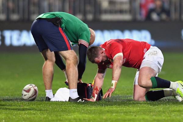 Stuart Hogg to miss rest of Lions tour with facial fracture