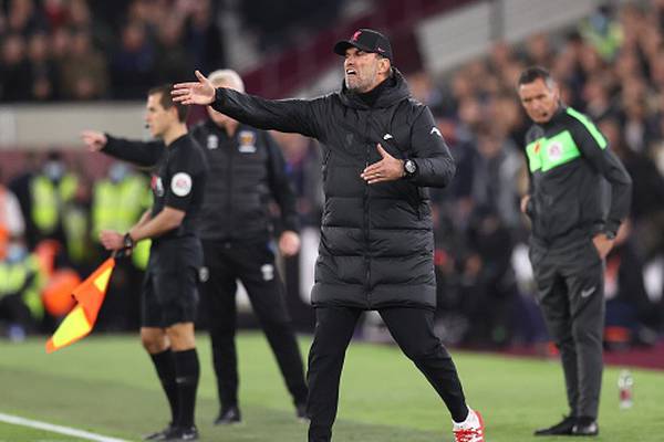 Jürgen Klopp left frustrated by apparent VAR mishaps in West Ham defeat