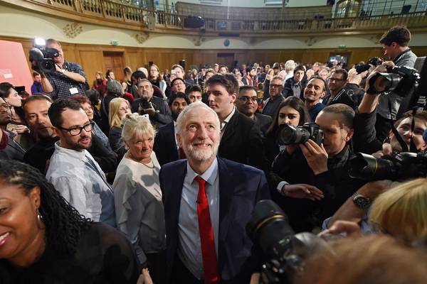 Corbyn makes virtue of necessity with appeal to ‘the people’