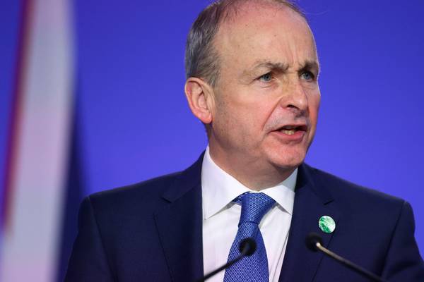 Cop26: Taoiseach says it is not ‘too late’ to turn tide on climate change