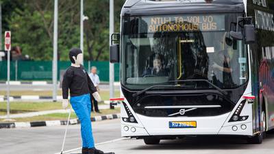 Driverless buses, ex-billionaires and the death of a robot