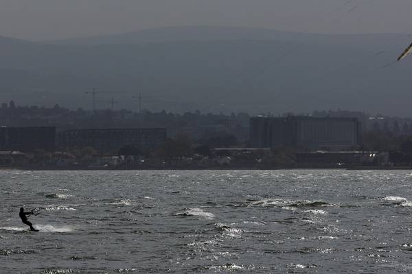 Dublin’s flood defences are protection against rising sea levels