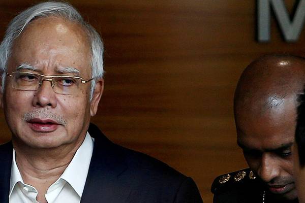 Former Malaysian PM Najib arrested in corruption scandal
