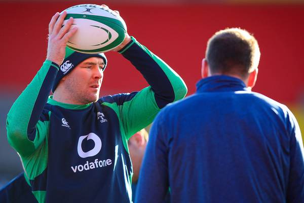 Ireland’s midfield options remain limited ahead of England clash