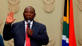 Cyril Ramaphosa sworn in as president of South Africa
