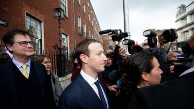 Facebook boss reiterates call for tighter regulation during visit to Dublin