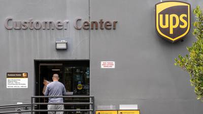 UPS shares hit three-month low on worries ecommerce is cooling