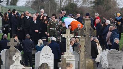 Miriam Lord: John Bruton is mourned as a loved one and revered statesman at a funeral both public and private