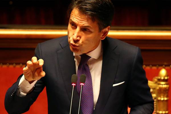 Italian premier alarms markets with maiden speech