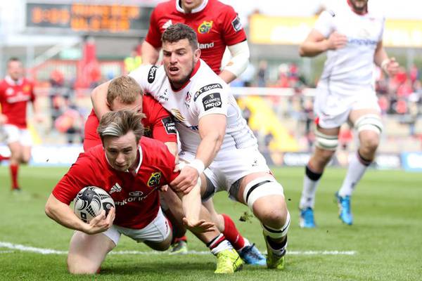 Munster get the better of Ulster in sloppy derby date