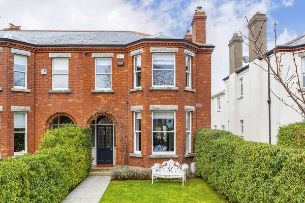 Spacious Sandymount redbrick with home office for €1.45m