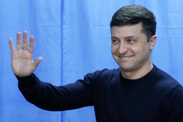 Comedian Zelenskiy takes lead in Ukraine presidential election - exit poll