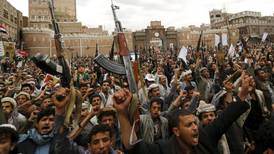 Stocks slide, oil prices jump after Yemen air strikes