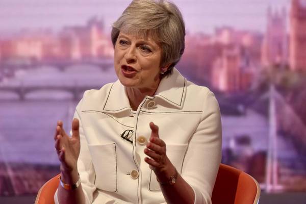 Theresa May says Donald Trump advised her to sue EU over Brexit