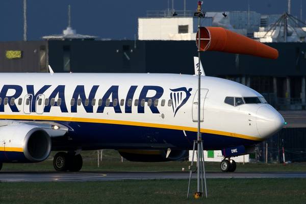 Ryanair to reduce pay by 50% until end of May