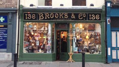 Listed Brooks & Co shop in Dublin 2 guiding €700,000