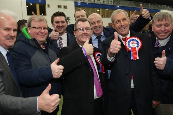 Lagan Valley: Jeffrey Donaldson holds seat but loses two-thirds of 2017 majority