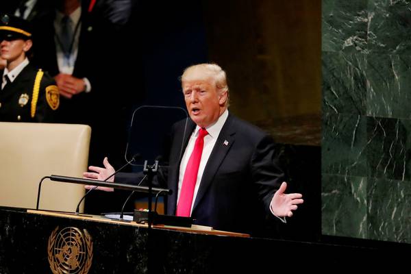 Trump’s speech to UN assembly draws unintended laughter