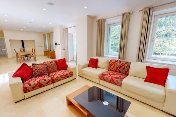 Vastly extended Dublin hunting lodge with pool, gym and its own lift for €3m