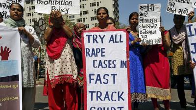 Girl (15) critical after being raped and set on fire in India
