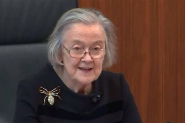 The brooch that biffed Boris: Lady Hale’s spider becomes a story of its own