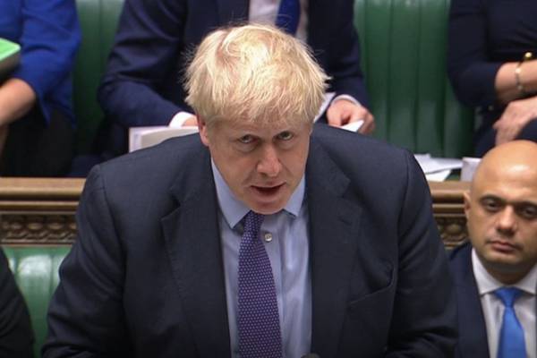 Unionists scornful of Johnson as he fails to give deal details for NI
